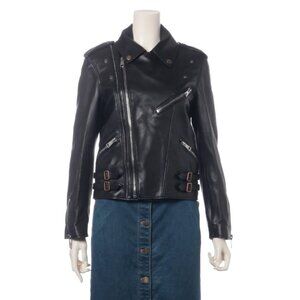 Gucci Lambskin Leather Jacket Black
